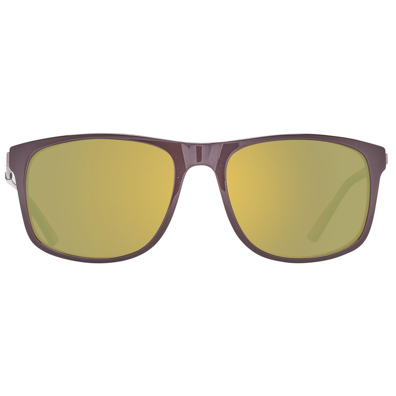 Brown plastic sunglasses-null