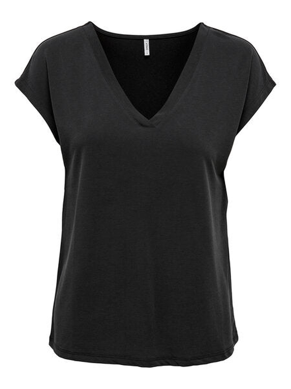 Onlfree modal v-neck top-null