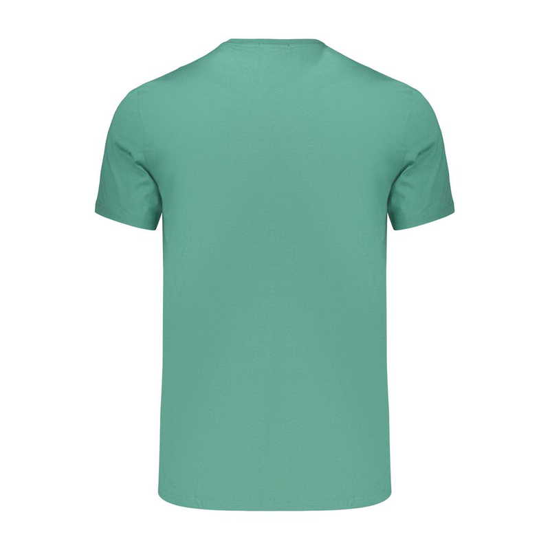 Green cotton mens t-shirt-null