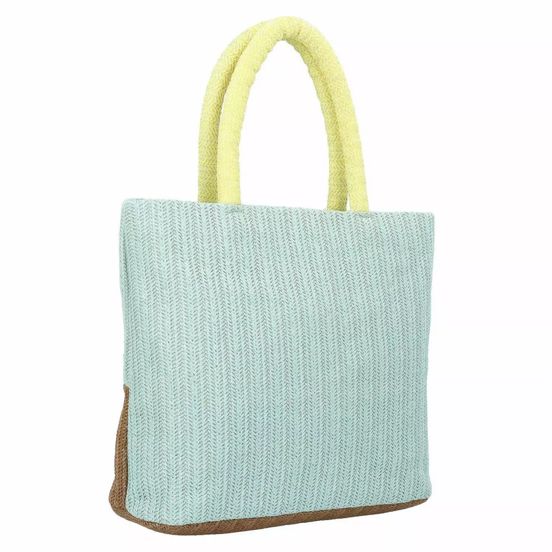 Beach straw shopper bag image number null