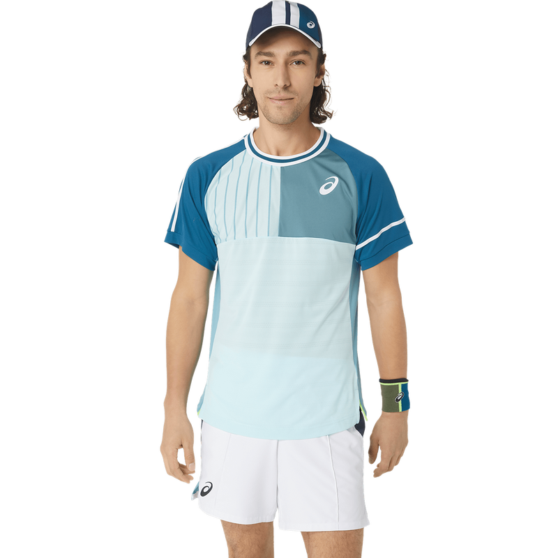 Asics men match ss top (2041a271-405)-null