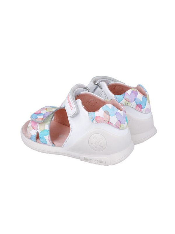 Biomecanics playful girls sandals with velcro strap image number null
