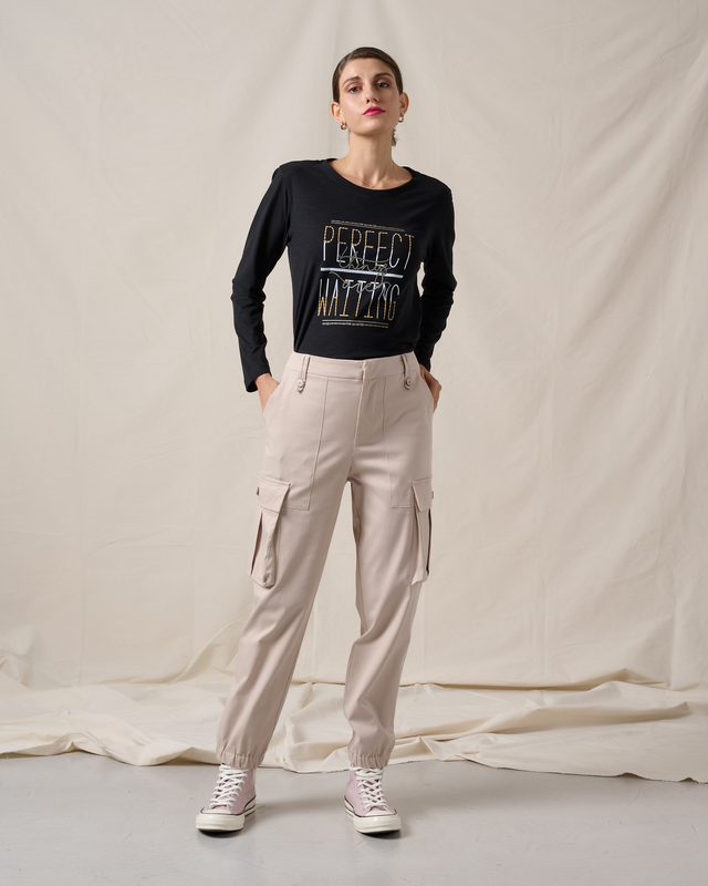 Trouser cotton cargo-null