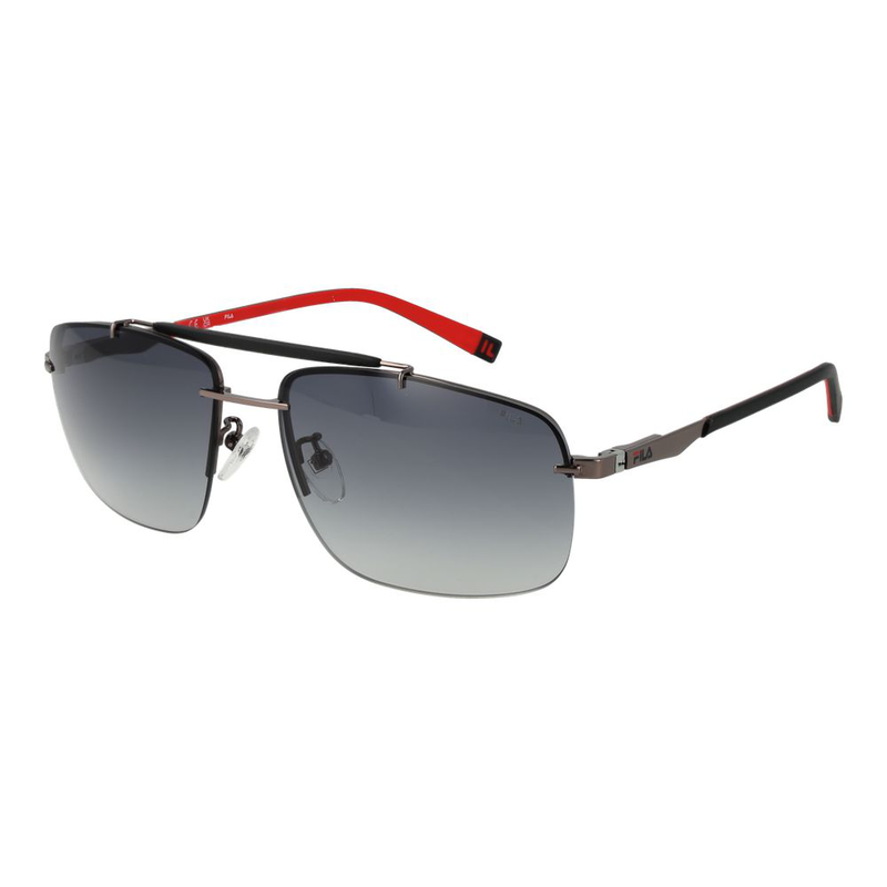 Gray stainless steel sunglasses-null