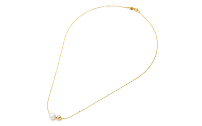 Fresh water pearl necklace 7.0-8.0mm, , medium