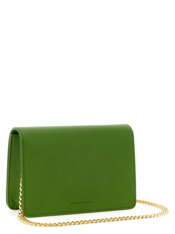 Bicolor polyester crossbody bag-null