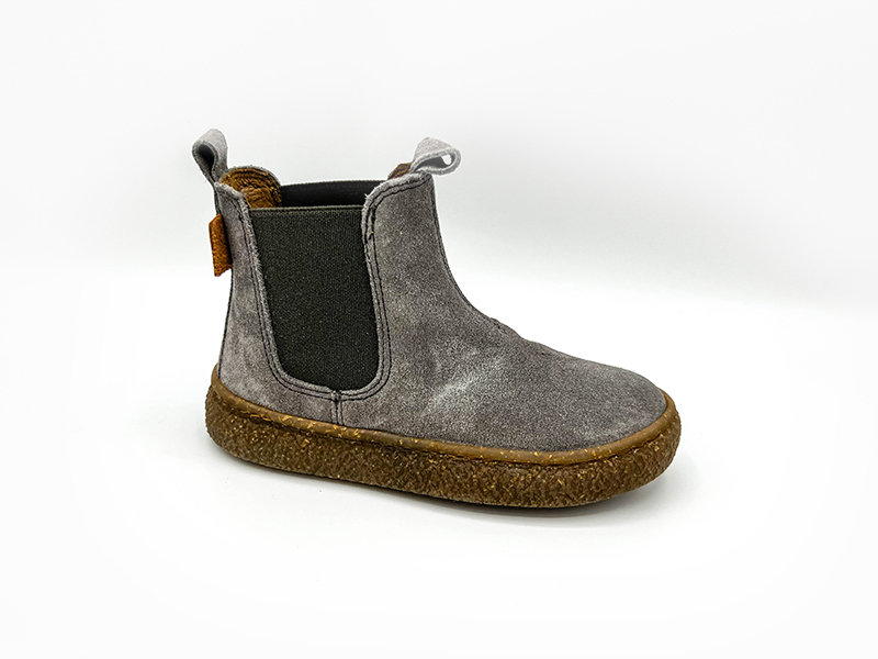 Naturino figus chelsea casual leather boots, grey nat26n image number null
