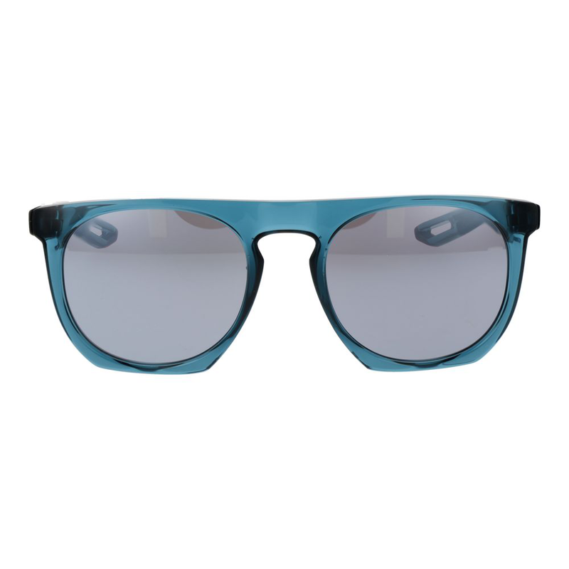 Blue plastic sunglasses-null