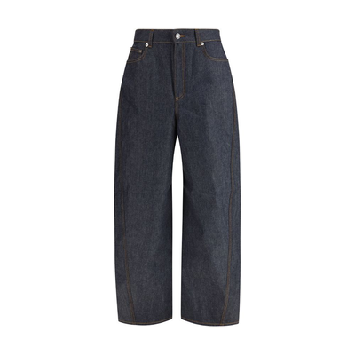 Blue cotton jeans denim, Blue, medium