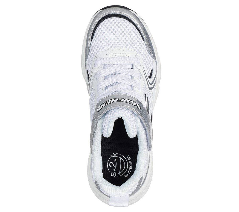 Retro-graph pu/mesh kids shoes-null