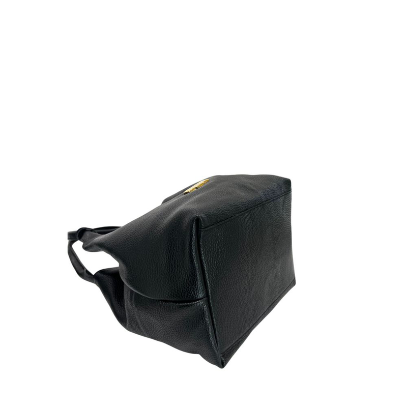 Black cow women shoulder bag-null