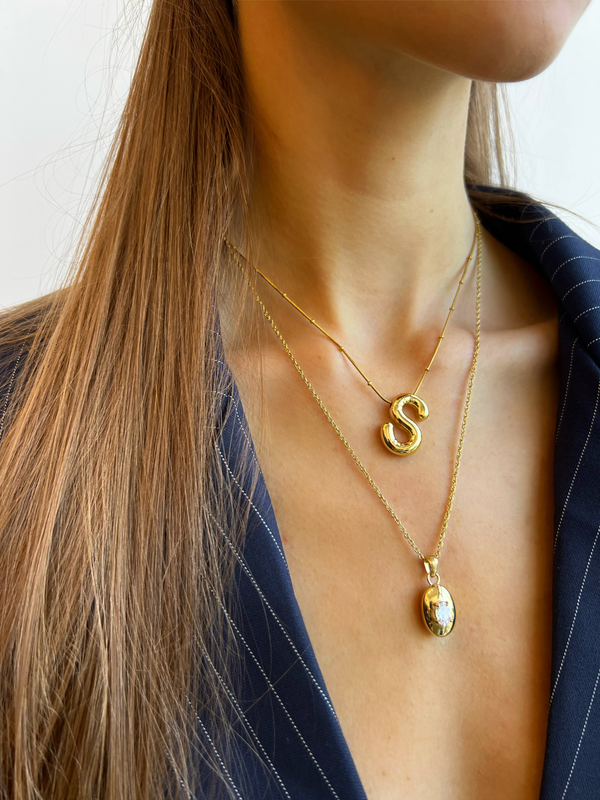 "monograms" necklace-null