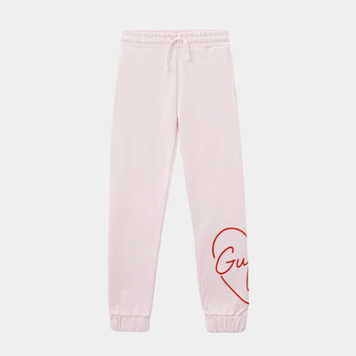Girls active pants, Pink, medium
