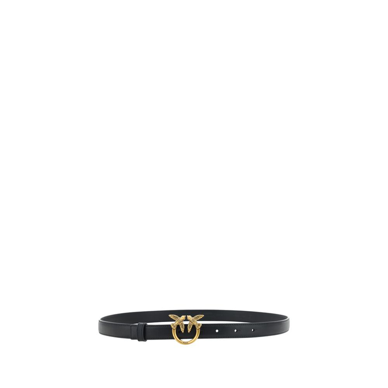 Black calf leather bos taurus regular belt-null