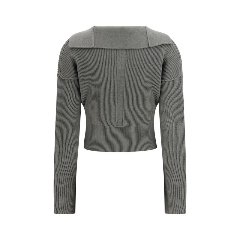 Bicolor wool oves aries sweatshirt-null
