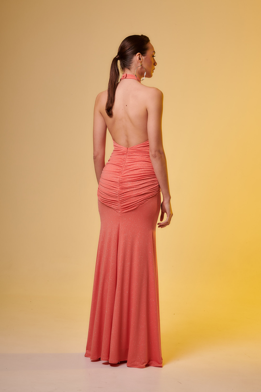 Product image: Sampi vanessa maxi halter neck dress-null