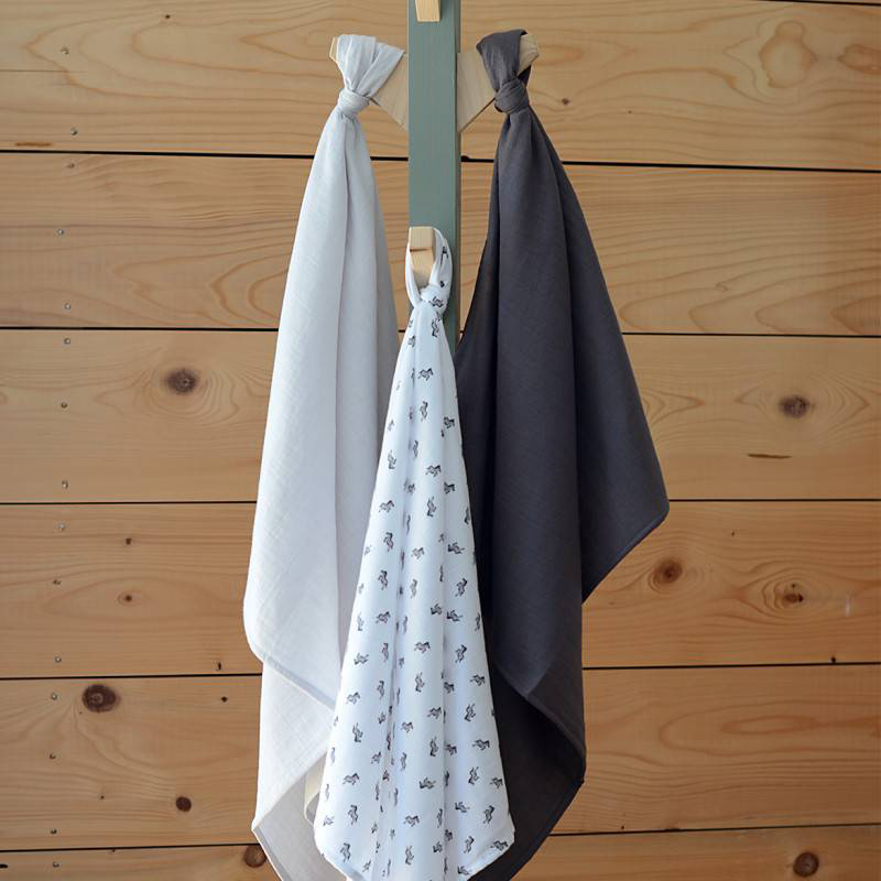 Beaba cotton muslin x3 - savane s-null