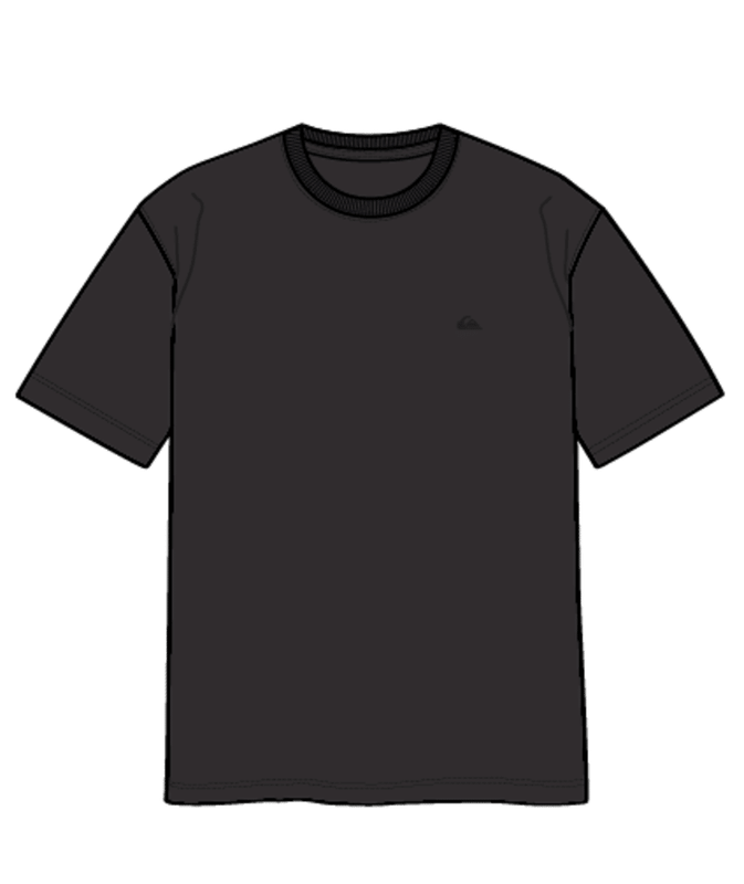 Quiksilver men's top screen tee salt water ss-null