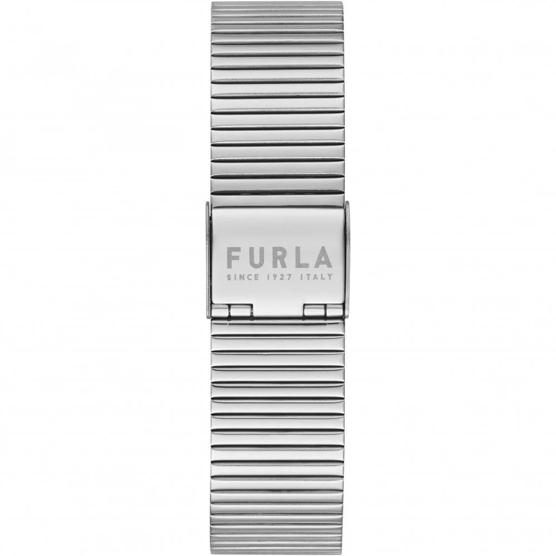 Gray stainless steel dress watch-null