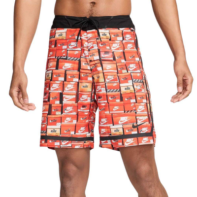 Nike 9" board short, Orange, medium