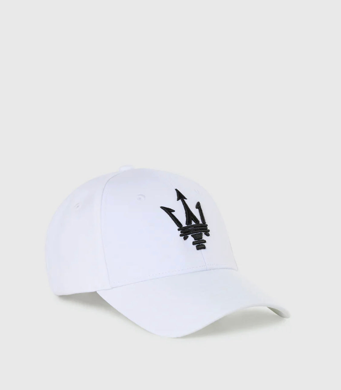 Product image: Maserati baseball cap with trident white 457003-null