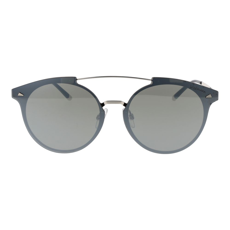 Gray metal sunglasses-null