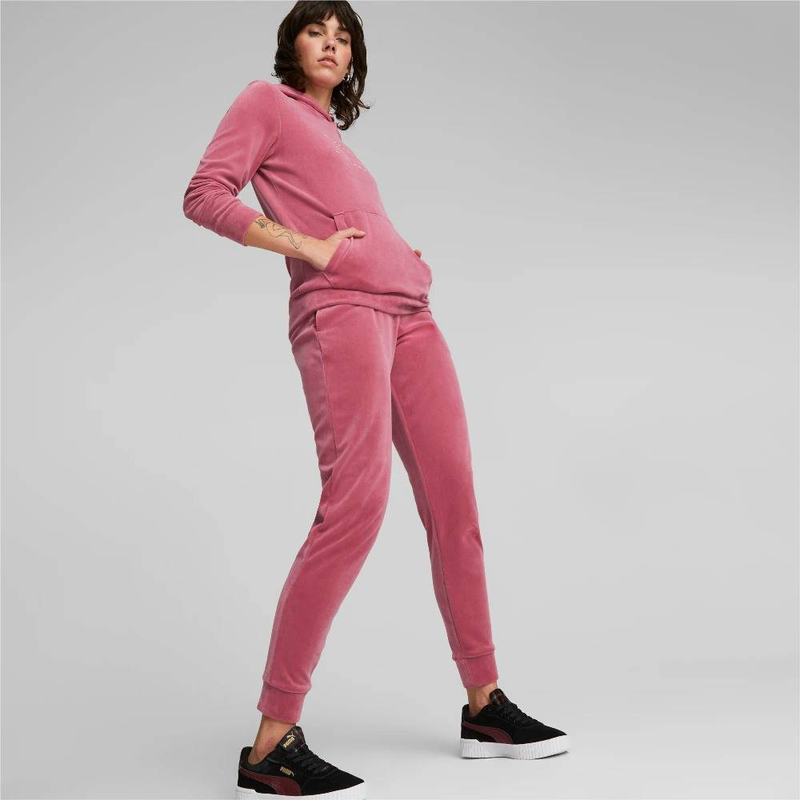 Short sleevesentials+ velour womens pant image number null