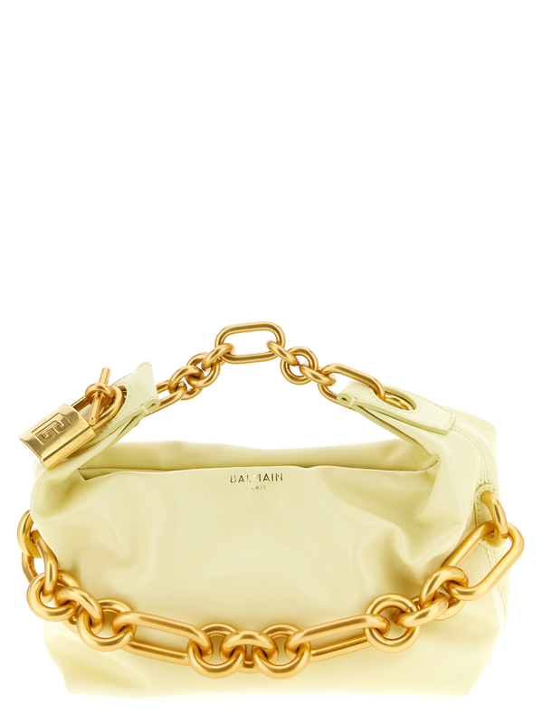 Bicolor calfskin handbag-null