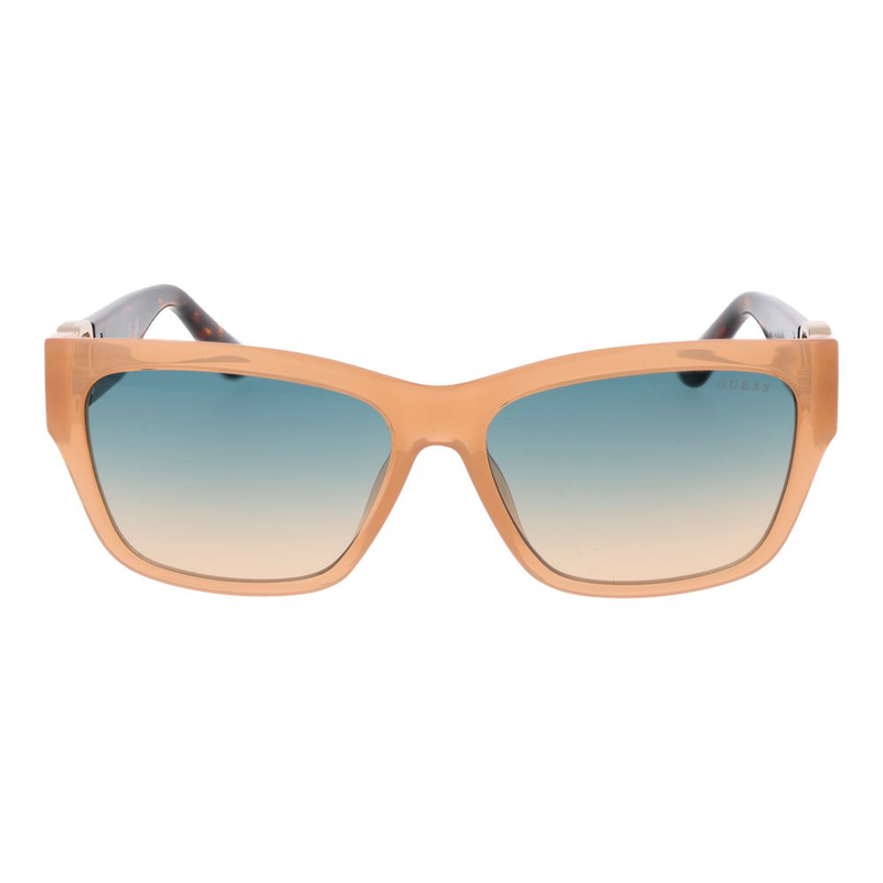 Beige stainless steel sunglasses-null
