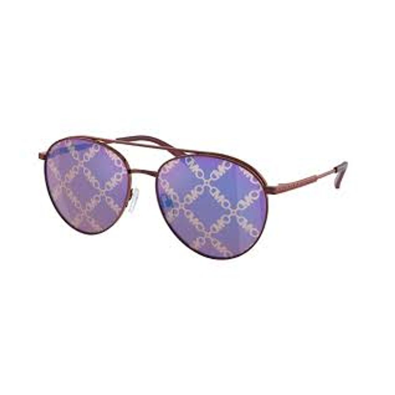 Brown metal sunglasses-null