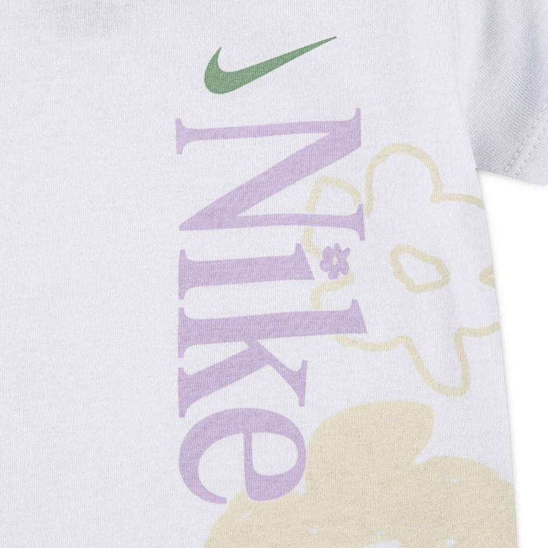 Product image: Nike infant girls wild flower tee mesh short set-null
