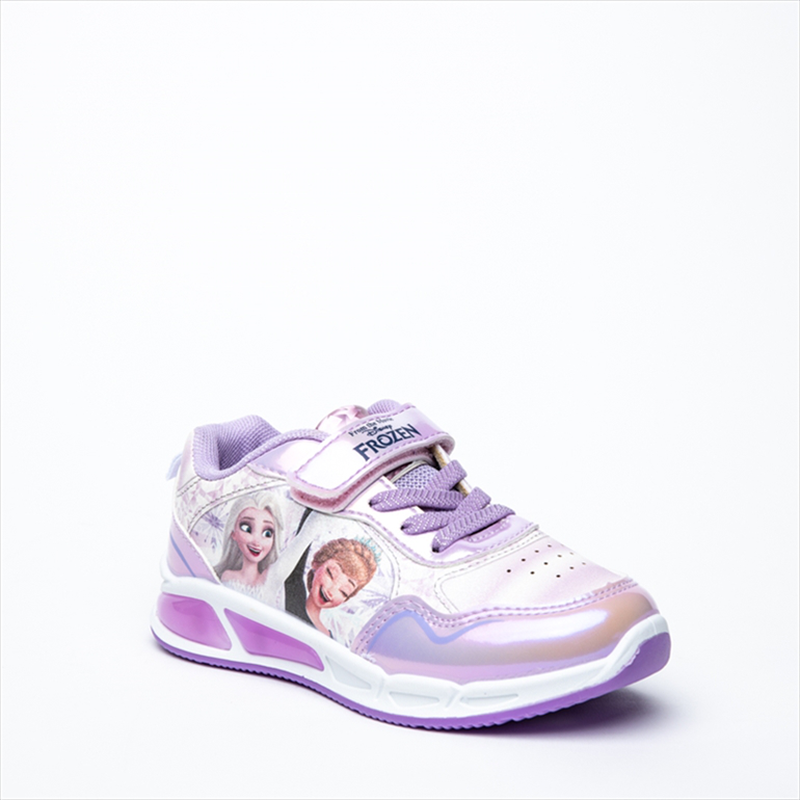 Product image: Frozen elsa and anna lilac sneakers with light up soles-null
