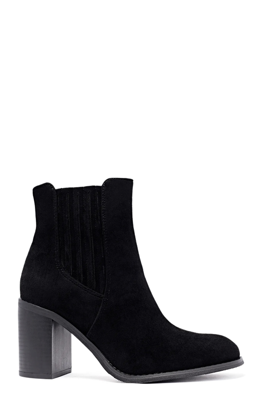 Ankle boot pleated side image number null
