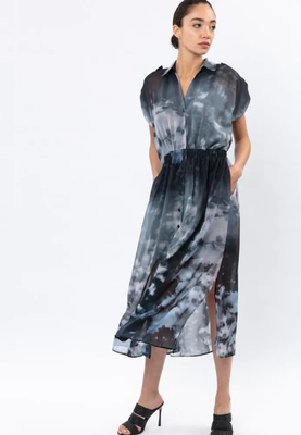 Spinel dress womens, Shadow Print, medium
