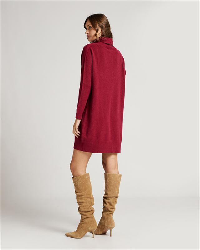 Knitted dress high neck image number null