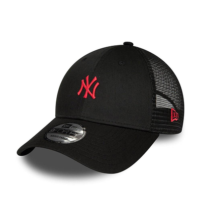 York yankees home field 9forty trucker cap, Black, medium