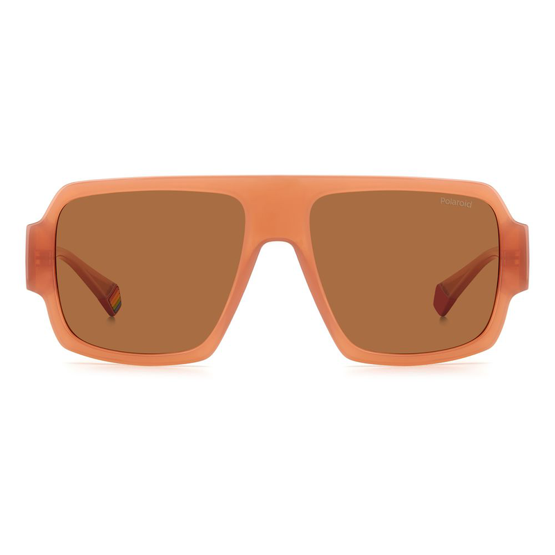 Pink resin sunglasses-null