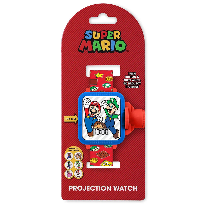 Super mario kids projection watch, , medium-null