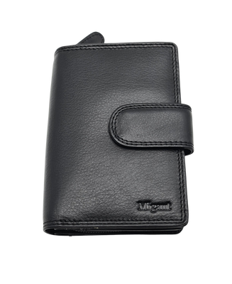 Migant design woman leather wallet colour with rfid protection 6081