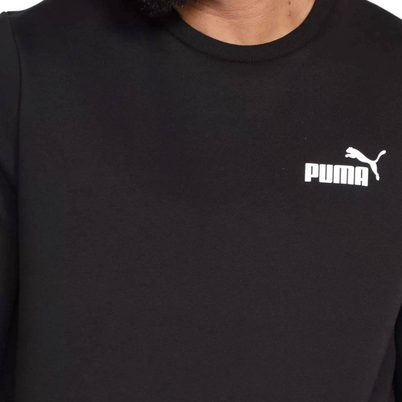 Essentials small logo fleece crew-null