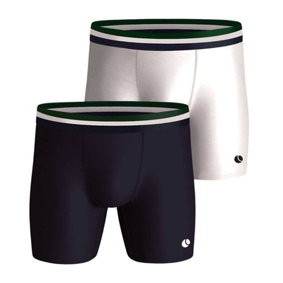 Performance boxer 2 pack, White / Navy, medium