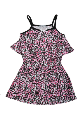 Set le trone noir girl, Fuchsia, medium