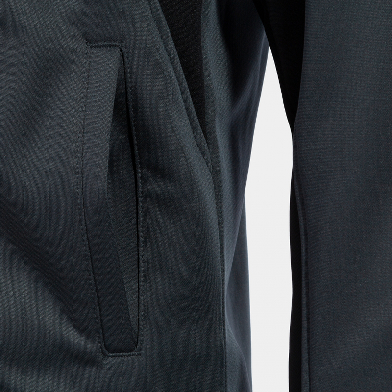 Derby tracksuit anthracite black-null