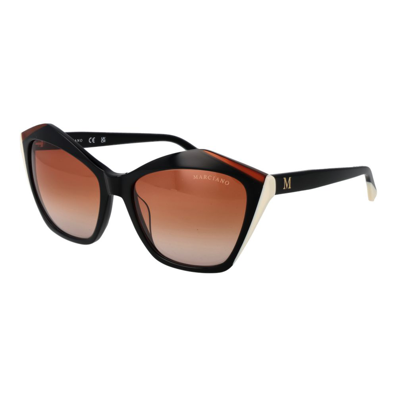 Black acetate sunglasses-null