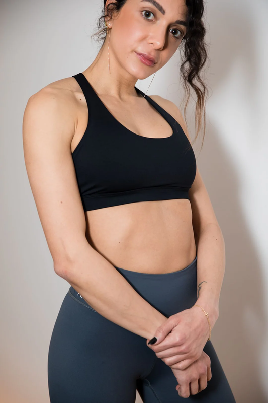 Fuelhouse x veren sports bra in black-null