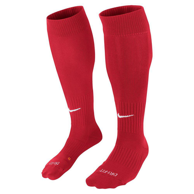 Classic II cushion football sock, Red / White, medium