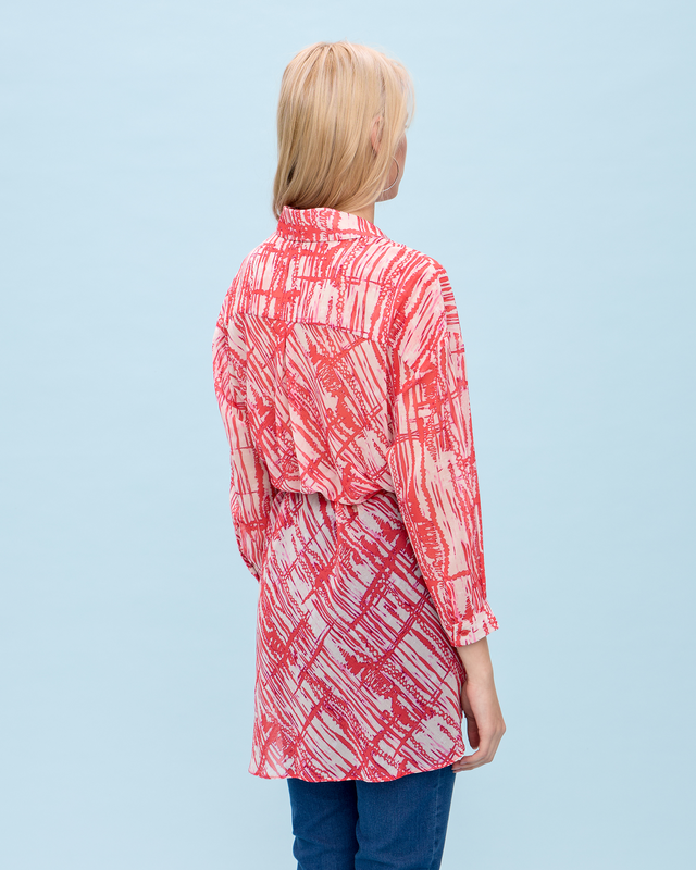 Shirt chiffon long image number null