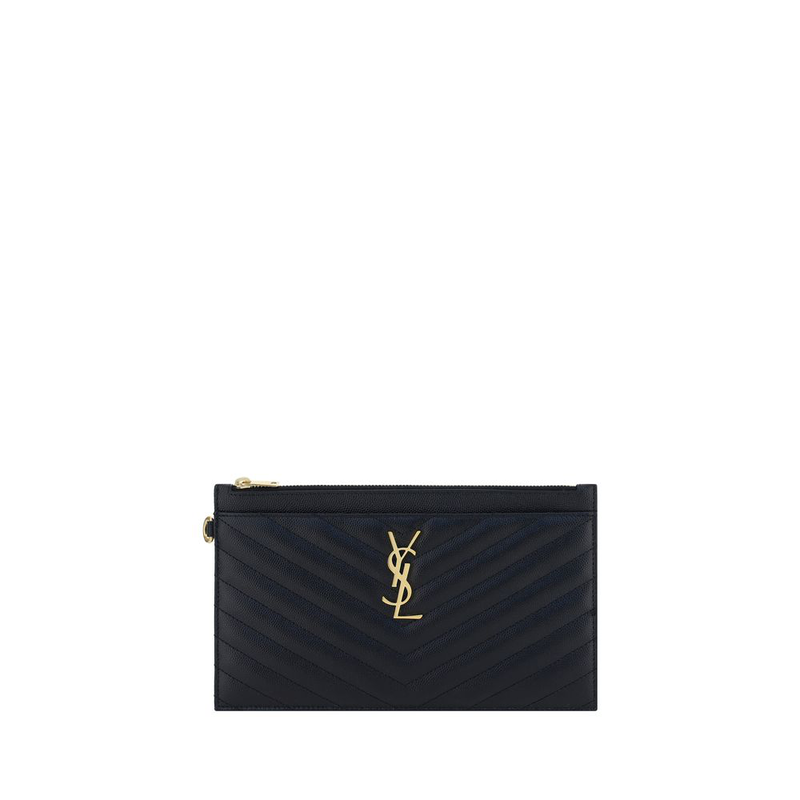 Black calf leather bos taurus wallet-null