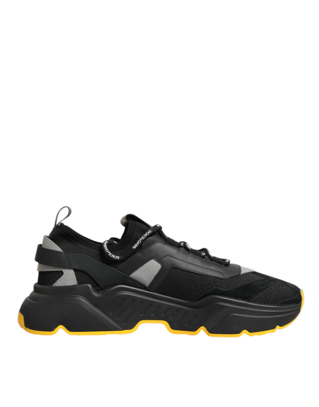 Black daymaster low top men sneakers shoes-null