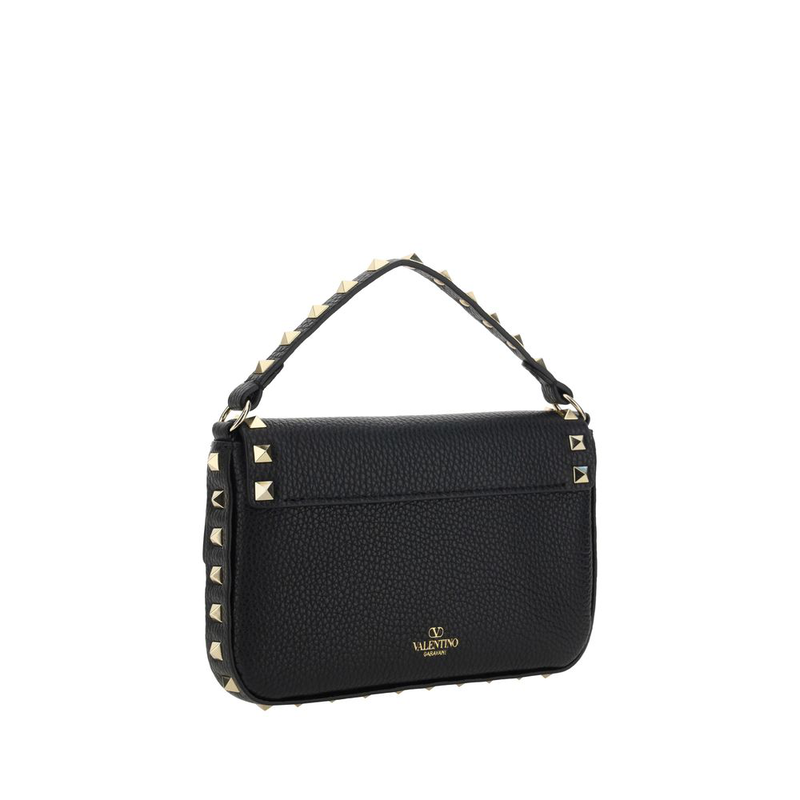 Black calf leather bos taurus shoulder bag-null